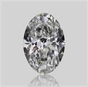 Natural Diamond 0.54 Carats, Oval with  Cut, G Color, VVS1 Clarity and Certified by GIA
