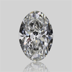 Picture of Natural Diamond 0.54 Carats, Oval with  Cut, G Color, VVS1 Clarity and Certified by GIA