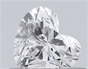 Natural Diamond 0.42 Carats, Heart with  Cut, H Color, SI2 Clarity and Certified by GIA