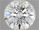 Diamante Natural 0.60 quilates, Redondo , Color J, claridad SI1 y certificado GIA