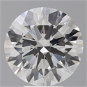 Lab Grown Diamond 6.05 Carats, Round with Ideal Cut, F Color, VS1 Clarity and Certified by IGI