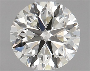 Picture of Natural Diamond 0.90 Carats, Round with Very Good Cut, L Color, VVS1 Clarity and Certified by GIA