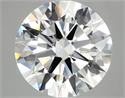 Lab Grown Diamond 4.73 Carats, Round with Ideal Cut, F Color, VVS2 Clarity and Certified by IGI