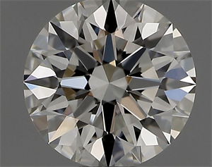 Foto Diamante Natural 0.41 quilates, Redondo , Color I, claridad VVS2 y certificado GIA de