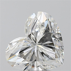 Picture of Natural Diamond 2.50 Carats, Heart with  Cut, H Color, VS2 Clarity and Certified by GIA