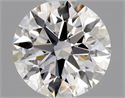 Diamante Natural 0.70 quilates, Redondo , Color G, claridad FL y certificado GIA