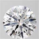 Lab Grown Diamond 3.89 Carats, Round with Ideal Cut, D Color, VS2 Clarity and Certified by IGI