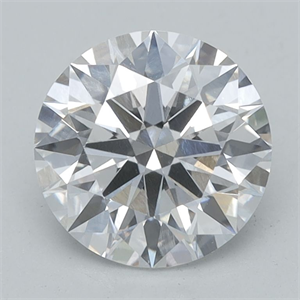 Picture of Lab Grown Diamond 1.15 Carats, Round with Ideal Cut, E Color, VVS2 Clarity and Certified by IGI