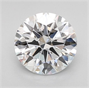 Lab Grown Diamond 1.09 Carats, Round with Ideal Cut, E Color, VVS1 Clarity and Certified by IGI