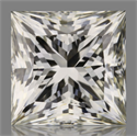 Natural Diamond 0.92 Carats, Princess with  Cut, K Color, VS1 Clarity and Certified by GIA