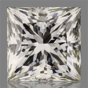 Picture of Natural Diamond 0.92 Carats, Princess with  Cut, K Color, VS1 Clarity and Certified by GIA