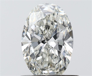 Foto Diamante Natural 0.60 quilates, Ovalado , Color H, claridad VS2 y certificado IGI de