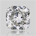 Diamante Natural 1.06 quilates, Del cojín , Color G, claridad SI1 y certificado GIA