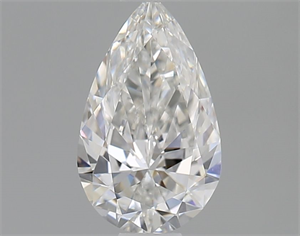 Picture of Natural Diamond 0.50 Carats, Pear with  Cut, F Color, VS1 Clarity and Certified by GIA