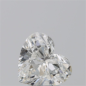Picture of Natural Diamond 2.01 Carats, Heart with  Cut, H Color, SI2 Clarity and Certified by GIA