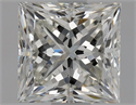 Natural Diamond 1.01 Carats, Princess with  Cut, J Color, VS2 Clarity and Certified by GIA