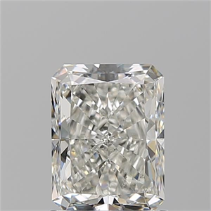 Picture of Natural Diamond 1.50 Carats, Radiant with  Cut, H Color, SI1 Clarity and Certified by GIA