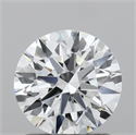Lab Grown Diamond 1.19 Carats, Round with Ideal Cut, H Color, VVS1 Clarity and Certified by IGI