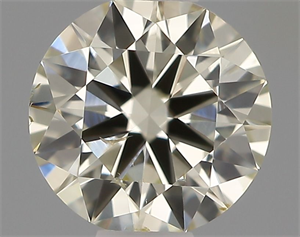 Picture of Natural Diamond 0.40 Carats, Round with Excellent Cut, L Color, SI1 Clarity and Certified by IGI