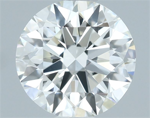 Picture of Natural Diamond 3.80 Carats, Round with Excellent Cut, I Color, VVS1 Clarity and Certified by IGI
