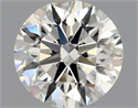 Natural Diamond 1.00 Carats, Round with Excellent Cut, J Color, VVS2 Clarity and Certified by GIA