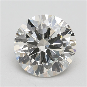Picture of Lab Grown Diamond 2.50 Carats, Round with Excellent Cut, I Color, SI1 Clarity and Certified by IGI