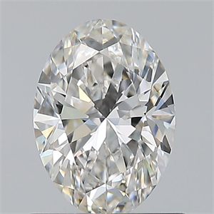 Foto Diamante Natural 0.80 quilates, Ovalado , Color H, claridad VS1 y certificado GIA de