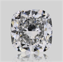 Diamante Natural 0.57 quilates, Del cojín , Color D, claridad VVS2 y certificado GIA
