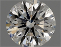 Diamante Natural 0.91 quilates, Redondo , Color I, claridad VS2 y certificado GIA