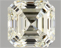 Diamante Natural 1.04 quilates, Asscher , Color J, claridad VVS1 y certificado IGI