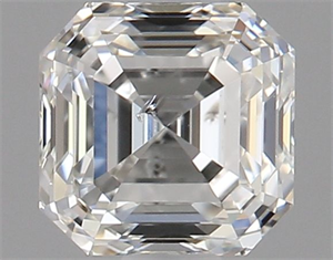Picture of Natural Diamond 0.70 Carats, Asscher with  Cut, I Color, SI2 Clarity and Certified by GIA