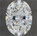 Diamante Natural 3.01 quilates, Ovalado , Color H, claridad VS2 y certificado GIA