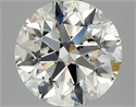 Natural Diamond 3.00 Carats, Round with Excellent Cut, I Color, SI2 Clarity and Certified by GIA