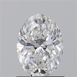 Picture of Natural Diamond 1.01 Carats, Oval with  Cut, E Color, VS1 Clarity and Certified by GIA