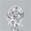 Diamante Natural 2.01 quilates, Ovalado , Color D, claridad SI1 y certificado GIA