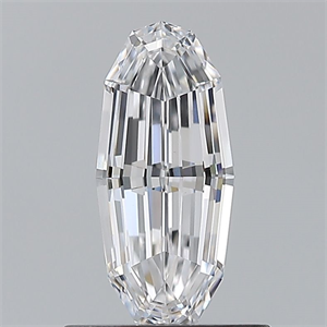 Picture of Natural Diamond 0.70 Carats, Oval with  Cut, D Color, VS1 Clarity and Certified by GIA