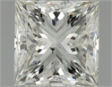 Natural Diamond 1.71 Carats, Princess with  Cut, J Color, SI1 Clarity and Certified by GIA