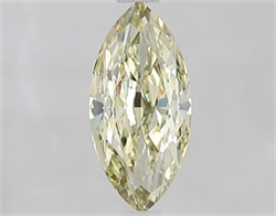 Picture of Lab Grown Diamond 1.52 Carats, Marquise with  Cut, Fancy Yellow Color, VVS2 Clarity and Certified by IGI