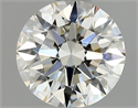 Diamante Natural 0.70 quilates, Redondo , Color H, claridad VVS2 y certificado GIA