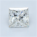 Diamante Natural 1.70 quilates, Princesa , Color H, claridad VS1 y certificado GIA