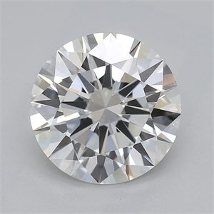 Picture of Natural Diamond 1.50 Carats, Round with Excellent Cut, H Color, SI1 Clarity and Certified by GIA
