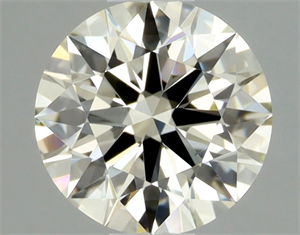 Picture of Natural Diamond 0.47 Carats, Round with Excellent Cut, L Color, VS2 Clarity and Certified by GIA