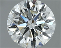 Diamante Natural 0.70 quilates, Redondo , Color I, claridad IF y certificado IGI