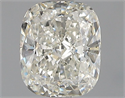 Natural Diamond 0.70 Carats, Cushion with  Cut, J Color, SI2 Clarity and Certified by GIA