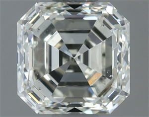 Picture of Natural Diamond 1.00 Carats, Asscher with  Cut, I Color, SI1 Clarity and Certified by IGI