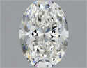 Natural Diamond 1.01 Carats, Oval with  Cut, G Color, VVS2 Clarity and Certified by GIA
