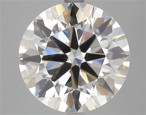 Picture of Lab Grown Diamond 6.20 Carats, Round with Ideal Cut, G Color, VS1 Clarity and Certified by IGI