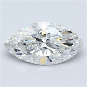 Picture of Natural Diamond 3.29 Carats, Marquise with  Cut, G Color, SI2 Clarity and Certified by GIA