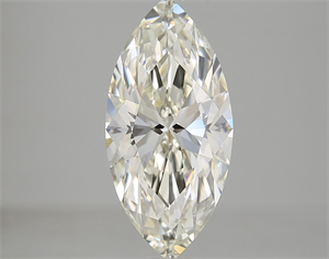 Picture of Natural Diamond 3.01 Carats, Marquise with  Cut, I Color, VVS2 Clarity and Certified by IGI