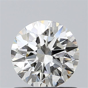Picture of Natural Diamond 0.71 Carats, Round with Excellent Cut, I Color, VS1 Clarity and Certified by GIA